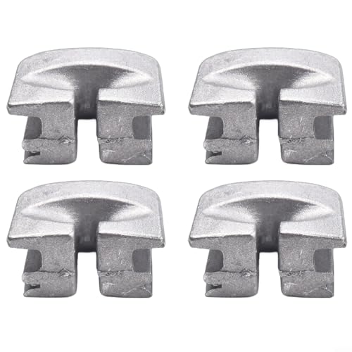 Paquete de 4 fundas de ojales de cabeza de recortadora de metal, retenedor de alambre de cabeza, inserto de guía de línea de desbrozadora para C36-2 C46-2 C56-2 30-2, pieza de reparación de