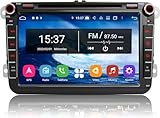 🚗【AM/FM/RDS-Radio, DVD-Verstärker, DSP】: Unterstützung DVD Digital High quaility Musik. FM/AM/RDS Radio: Sie können Echtzeit-Verkehr, Nachrichtensendungen, Wettervorhersagen usw. hören und den gewünschten Radiosender speichern, damit lästiges Fahren nicht eintönig wird