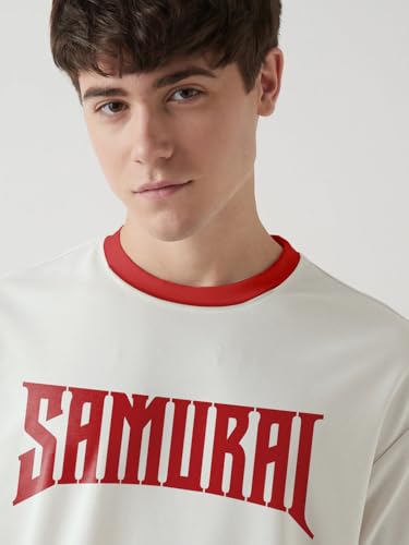 crazymonk Base Ball Team Graphic Oversized T-Shirt - Multi Multi 2 - Image 5