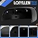 LOIYLLEN Driver Side Mirror Cover Replacement for Ford Edge 2015 2016 2017 2018 2019 2020 - Left Side Mirror Covers, Rear View Mirror Cap Accessories Without Lamp, Textured