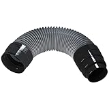 Flexibles PLUS Anschlussrohr für Entlüfterkaminen 150 mm mit Reduzierstück