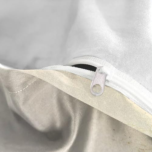 Housse de couette tigre blanc en microfibre ultra douce 3D - 8