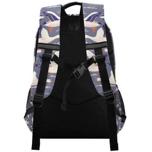 Wild Geese Line Backpacks for Kids School Bag Student Backpack Bookbag For Boys Girls Casual Bag2