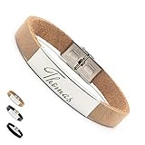 ✔ AUSGEZEICHNETE HANDARBEIT: Die personalisierten Armbänder werden nach der Bestellung von Hand gefertigt und hochwertig verarbeitet. Dieser Armschmuck ist garantiert ein Hingucker und lässt Herzen höher schlagen