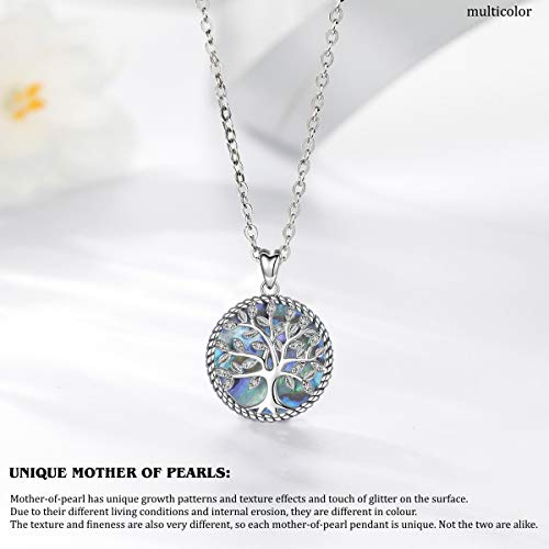 CELESTIA Donna Collana Albero della Vita 925