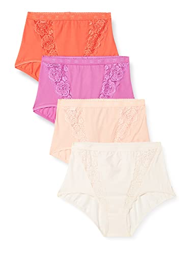 Sloggi Midi Femmes : culotte classique en coton extensible confortable
