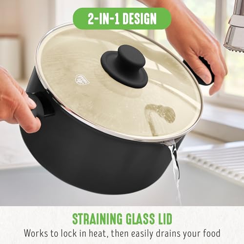 Greenlife CC007995-001 6Qt Ceramic Nonstick Stockpot thumb #6