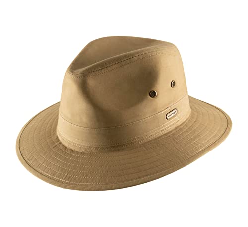 Chapeau Fedora Auckland coton délavé chapeau de soleil mixte style vintage