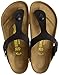 BIRKENSTOCK Gizeh Birko-Flor Black Birko-Flor 37 (US Women's 6-6.5) Regular