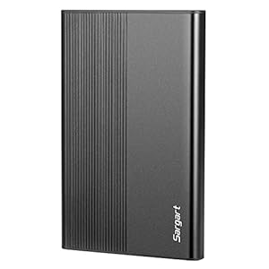 750GB Portable External Hard Drive USB3.0 Mobile HDD Storage for PC, Mac, Desktop, Laptop, Mac, Chromebook, Xbox One, Xbox 360, PS4 (Black)