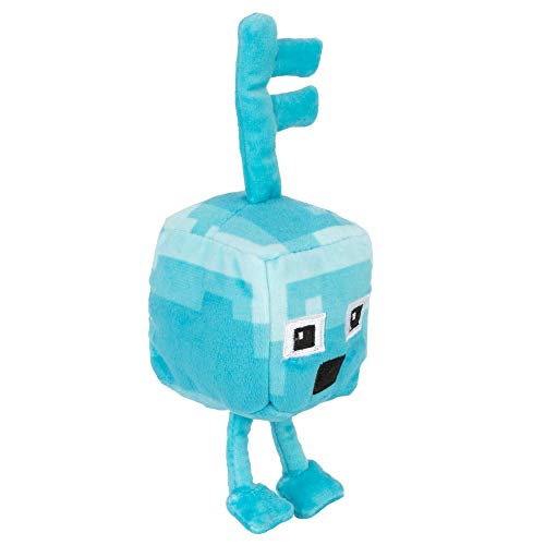 Minecraft Dungeons Mini Crafter Diamond Key Surprised Golem Plush (4,5 Pulgadas)