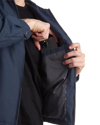 Image of Perry Ellis Mens Golf Windbreaker Jacket - Soft Microfiber Water Resistant Zip Up Casual Windbreaker Jackets for Men