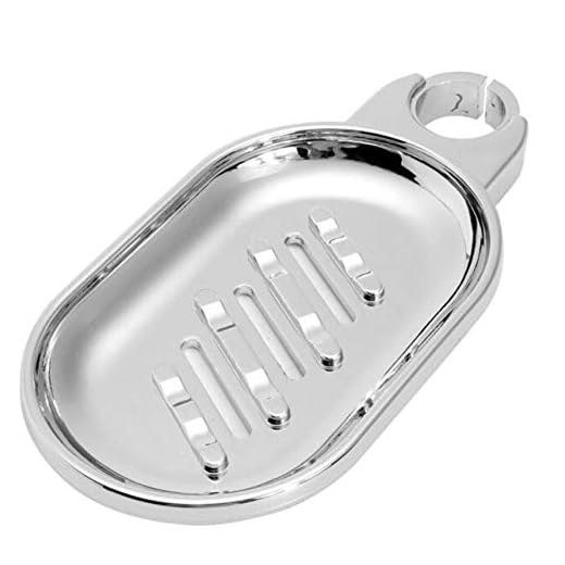 Rmbearmoni Jabonera Titular 22Mm Abs Plástico Ducha Riel Jabonera Caja Jabonera Jabón Pallet Ducha Varilla Soporte para Accesorios De Baño