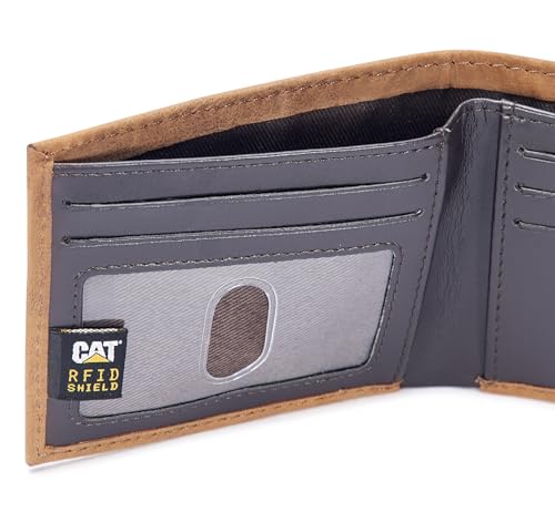 CAT Men's Leather Bifold Wallet3