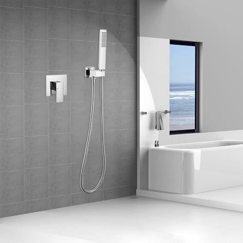 Ducha de mano con mango monomando para baño miniatura 6