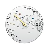 SEA-GULL ST3600 Manual Movement, Mechanical Movement, Sub-dial, 17 Jewels, 46h Power Reserve, High Precision Watch Movement for DIY & Repair, Silver, One Size