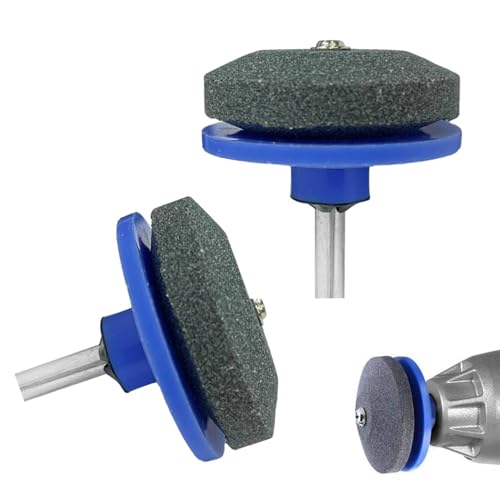 Uskerb Lawn Mower Blade Sharpener - 2 Pack Blue Garden Tool Sharpeners