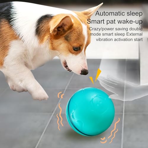 Balle interactive pour chien robotisée et télécommandée avec sons et lumières - 3