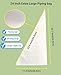 HOMYTOP Extra Large Piping Bags 24 Inch - 100Pack Disposable Pastry Bags - Thick Anti-Burst Pastry Icing Frosting Piping Bags For Decorating Cupcakes Cakes Cookies (Extra Large 24 Inch-100 Pack)