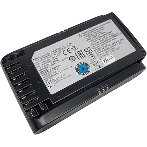 Goodsby Replacement Rechargeable Li-ion Battery VCA-SBTA60 for Samsung Jet 60 Fit Jet 60 Flex Cordless Stick Vacuum Cleaner Cover