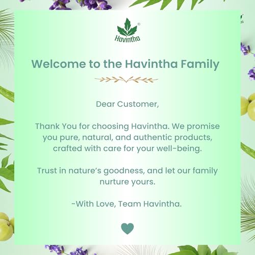 Image of Havintha Natural Shampoo for Hair | With Amla Reetha Shikakai Methidana Hibiscus Bhringraj Brahmi and Flax Seed Powder | Herbal Shampoo | Men & Women 100g (Pack of 1)