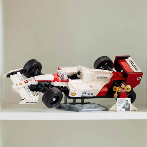 LEGO Icons McLaren MP4/4 & Ayrton Senna Model Car for Adults 10330