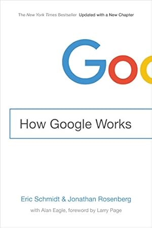 Book cover How Google Works