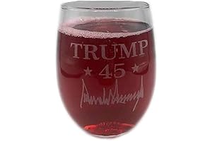 President Trump 2024 Keepsake Wine Glass Set