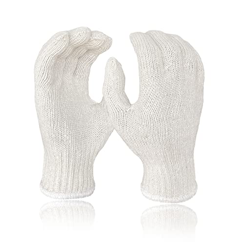 GSAFEME 12 Pairs Cotton Glove Liners for BBQ,...