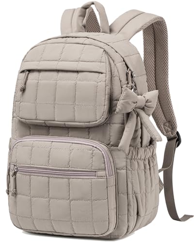 Bluboon Bow Quilted Backpack