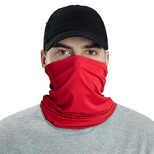 LUNGEAR Pañuelos Cabeza Multifunción Pasamontañas Secado Rápido Bragas Cuello Hombre para Moto, Ciclismo, Aire Libre Deportes Polaina Cuello Bandana