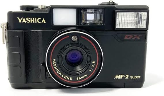 Yashica MF-2 by Kokoti 35mm Film Camera Black