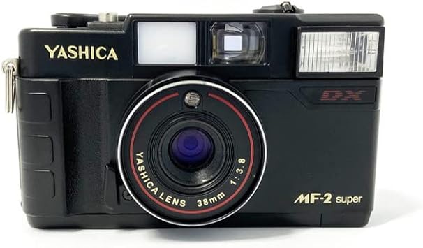 Yashica MF-2 by Kokoti 35mm Film Camera Black