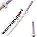 Generic Anime Samurai Cosplay Spada,Spada del Chirurgo della Morte Trafalgar D Water Law,Katana con Lama di Legno,103.5CM
