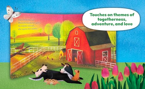 Image of Barn in Spring: Out to Explore on the Farm - A Beautiful Story of Togetherness, Adventure and Love (Barn Seasonal Series) (Barn All Year)