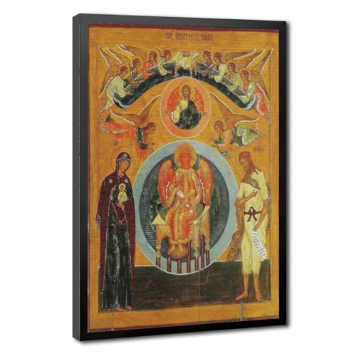 Icônes Orthodoxes Holy Wisdom 1600 décoration murale toile tendue cadre à suspendre