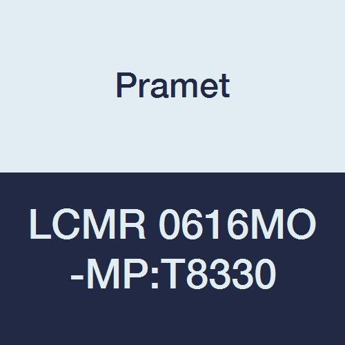LCMR 0616MO-MP:T8330 Carbide Stainless Steel and Cast Iron Geometry Indexable Part Off and Grooving Insert, Overall Width 0.236", 1" Cutting Edge, PVD, 90 Degree Rectangle, Gold (Pack of 10)