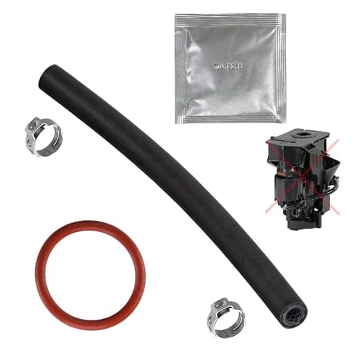 Dichtung O-Ring Wartungssatz Ersatzschlauch + 3gr. Silikonfett kompatibel mit Siemens EQ Serie & Bosch EQ3 s100 s300 s500 VeroCup 100 300 EQ9 s300 s500 s700 s900 zu Brühgruppe Set-46 Snapworld-Kaffee