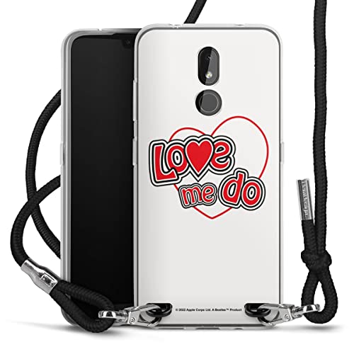 DeinDesign Coque Collier Compatible avec Nokia 3.2 Coque avec Cordon Coque avec Cordon Love Me Do The Beatles Musique - Les Beatles, Paul McCartney, John Lennon, RIngo Starr, George Harrison DeinDesign Coque Collier Compatible avec Nokia 3.2 Coque avec Cordon Coque avec Cordon Love Me Do The Beatles Musique