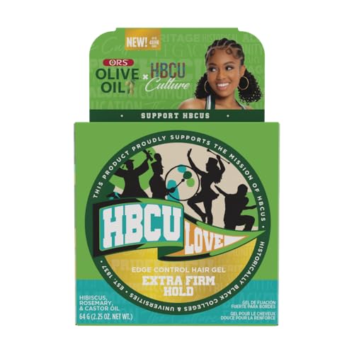 ORS Olive Oil HBCU Culture Edge Control Hair Gel Extra Firm Hold 2.25 Ounces