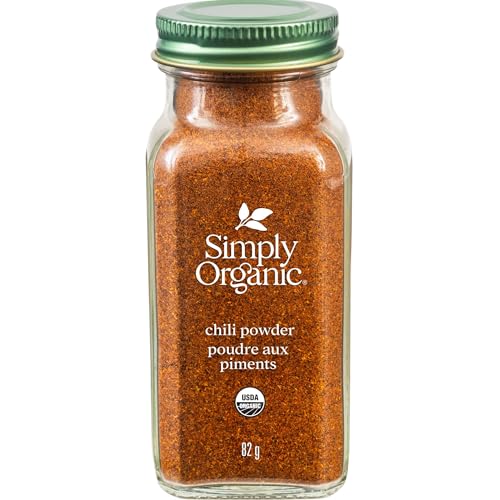 Simply Organic Poudre Chili Certifiée Biologique 82g