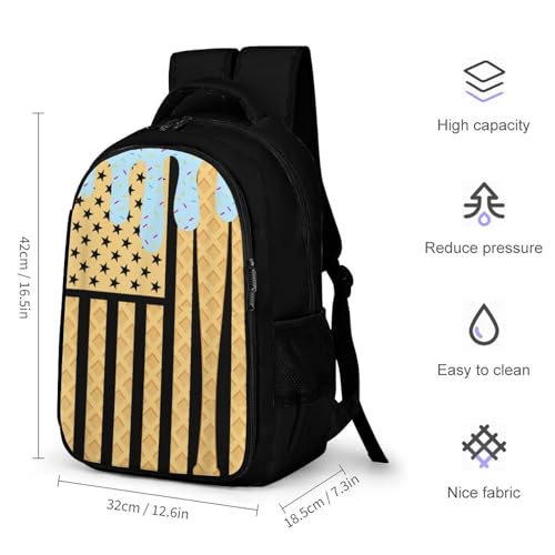 Baseball Home Plate Drip Game Day Backpack Large Capacity Backpacks Leisure Travel Daypack 12.6X7.3X16.5 Inch2