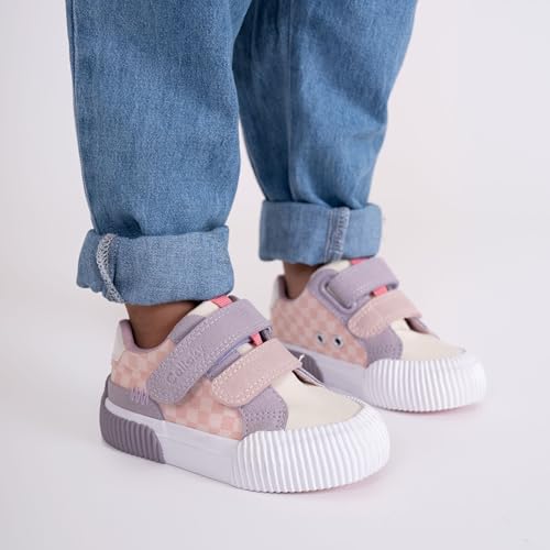 Toddler Sneakers for Girls - Lightweight Shoes with Soft Soles & Adjustable Strap, Arch Support & Breathable Design - Washable & Stylish4