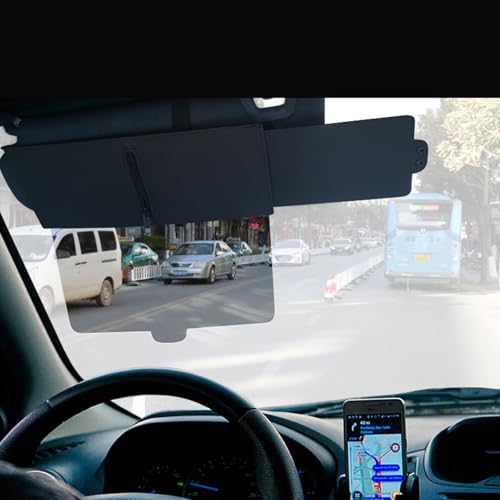 Extenseur de pare-soleil pour voiture rétractable et polarisé - 2