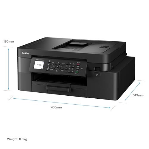 Brother MFC-J4350DW Wireless, A4 Inkjet Printer | all-in-one (Print/Copy/Scan) | Wi-Fi/USB 2.0 | A4 |2-Sided Print | Photos | Inks Included | UK Plug - Image 2