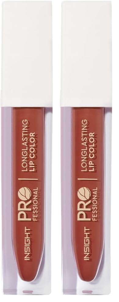 Image of INSIGHT Professional Long Lasting Lip Color(Revolutionary) | Pigmented Matte Finish | Comfortable All Day Wear | Non Transferable | Enriched with Argan Oil & Vitamin E - (6g) (Pack of 2)