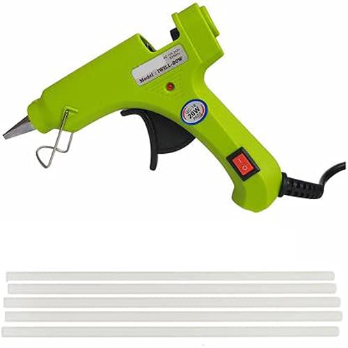 Gunstick 20 Watt With 05 Glue Sticks Hot Melt Glue Gun Light Green Color