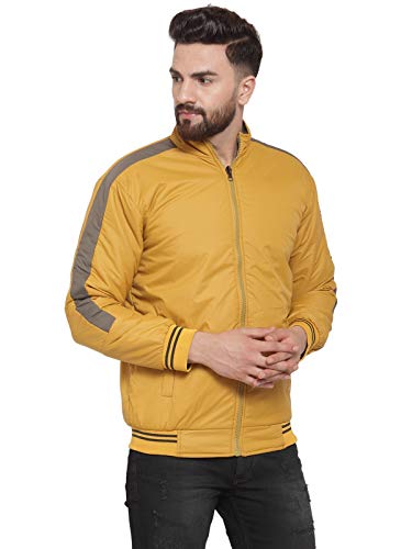Image of Ben Martin Men's Regular Jacket (Bm-Jkt-Fs-19972--42A Mustard Yellow Xl, Nylon)