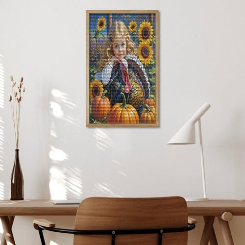 Kits de arte de diamantes para adultos FekiLoot de decoración otoñal 5