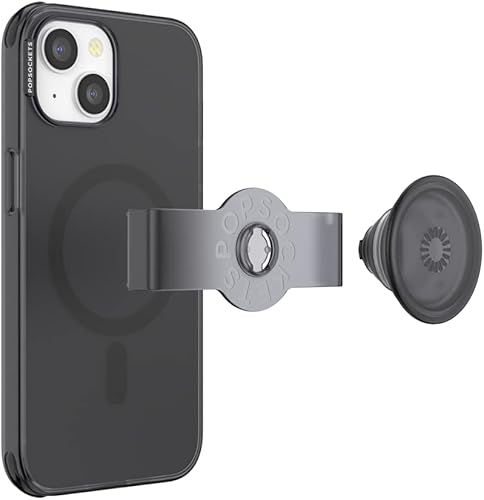 Miniatura 4 de PopSockets Funda para iPhone 14 con agarre y deslizamiento para teléfono compatible con MagSafe, funda de teléfono para iPhone 14, compatible con
